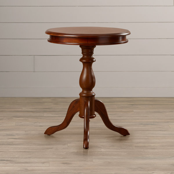 Laurel Foundry Modern Farmhouse 25.25'' Tall Pedestal End Table
